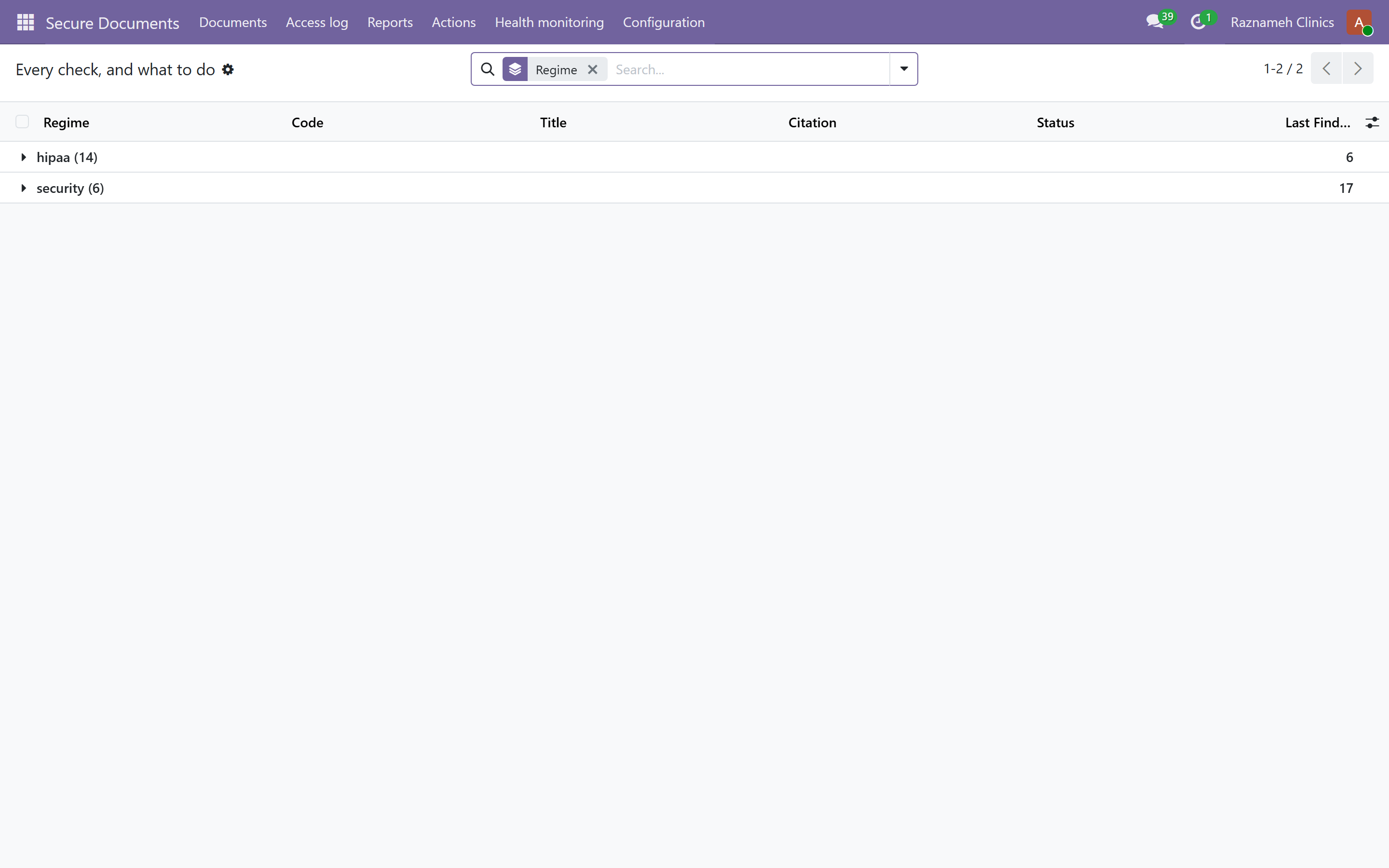 Every check the platform runs, and what to do about each